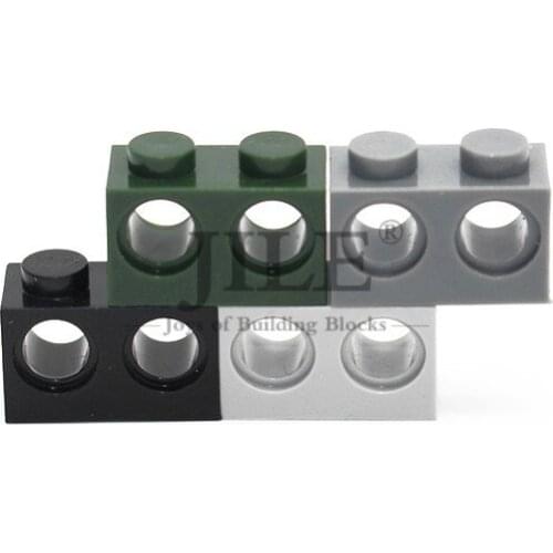 Technic Brick 1x2 with 2 Hole 32000 DIY Building Blocks Sets Compatible Accessories Combination Particles Science Mechanical
