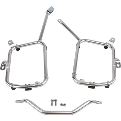 For Kawasaki VERSYS X300 versy250x stainless steel side box bracket non-destructive installation of fast-removal edge rack