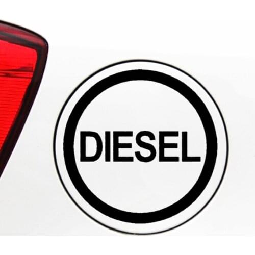 Car Sticekrs FIll Diesel Creative Funny Decoration Decals For Fuel Tank Cap Auto Tuning Stylling Vinyls D40