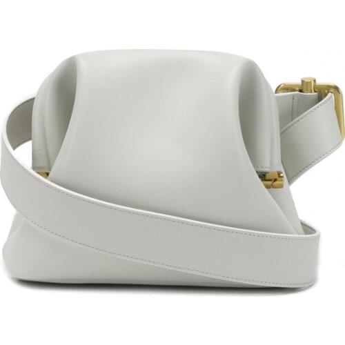 2021 New Design Hobos Bag Soft Leather Crossbody Bag Exquisite Female Retro Shoulder Bag For Women