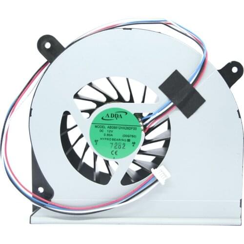 New ADDA AB08812HX26DB00 cooling fan For Asus G750JW G750J 00G750JH DC 12V 0.60A 4pin 4 line Cooler Fan