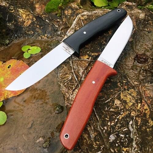 Brother F009 Fixed Blade Knife D2 Sharp Durable Outdoor Camping Hunting Survival Tactical Straight Knives EDC Tool Carrying