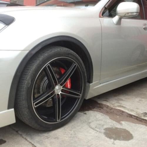 Rubber Car Fender Flares Protection Anti-Scratch Wheel Tyre Mudguard Trim Strip