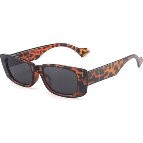 2021 Rectangle Oculos Sunglasses Female Eyewear Oversized Women Okulary Sun Glasses Shades Trendy Lady Anti-UV Gafas Men