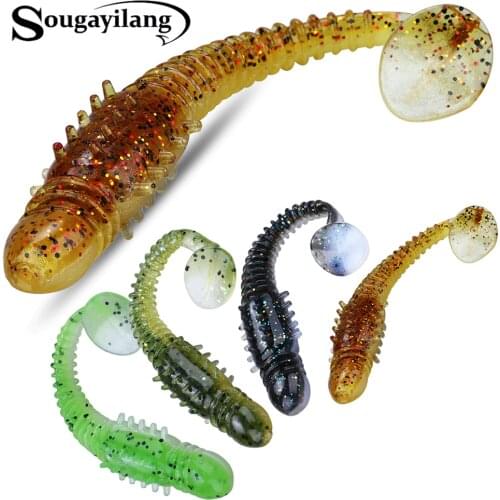 Sougayilang 5pcs Fishing Lure 6g 12cm Artificial Bait Fishing Tackle Pesca Fishing Lure Artificial Bait Swimbait Fishing Gear