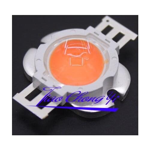 10W High Power Full spectrum 380-840nm LED +90 degree Len for plant grow 1pcs-6pcs