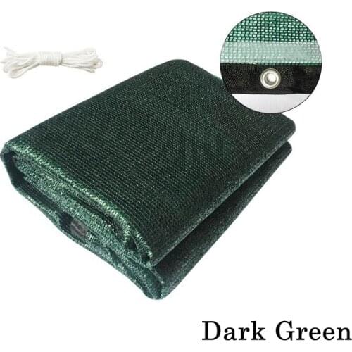 Dark Green Sunshade Sail Succulent Flower Household Plant Anti-Aging Shade Sunscreen Net Courtyard Balcony Roof Insulation Net