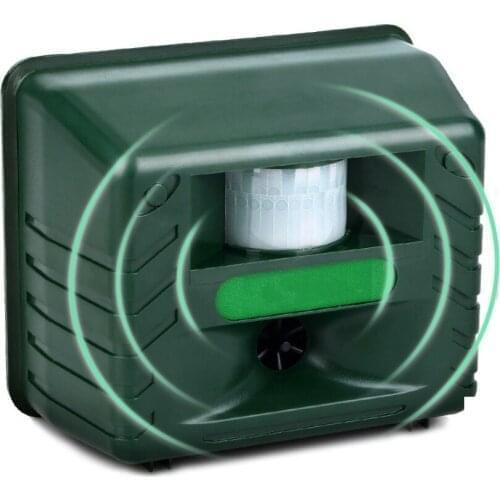 Ultrasonic Repellent Deterrent Seagull Crow Cat Rats Pigeon Outdoor Garden Pest Control Repellents