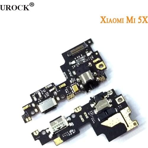 For Xiaomi Mi A1 Mi 5X USB board Charging Charger Port Dock Connector PCB Board Ribbon Flex Cable with Headphone Jack Audio