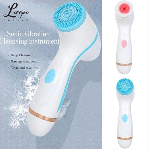Rotating facial cleansing brush Sonic Nu FaceGalvanica facial spa system cleansing brush can deeply clean and remove blackheads