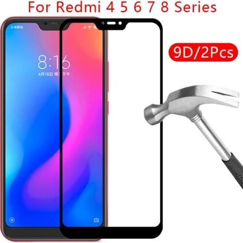 9d protective tempered glass on redmi 8a pro dual 7a 6a 5a 4a 4x 8 7 6 pro 5 4 a x screen protector for xiaomi redmy readmi a8