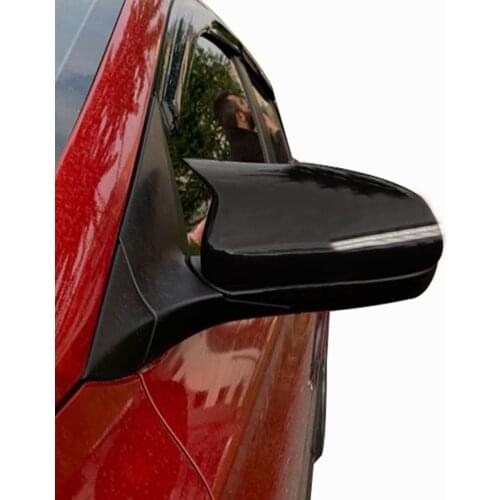 Mirror Cover Bat Mirror Cover for Volkswagen Passat B7-JETTA-Scirocco Piano Black 2 pcs Left-Right