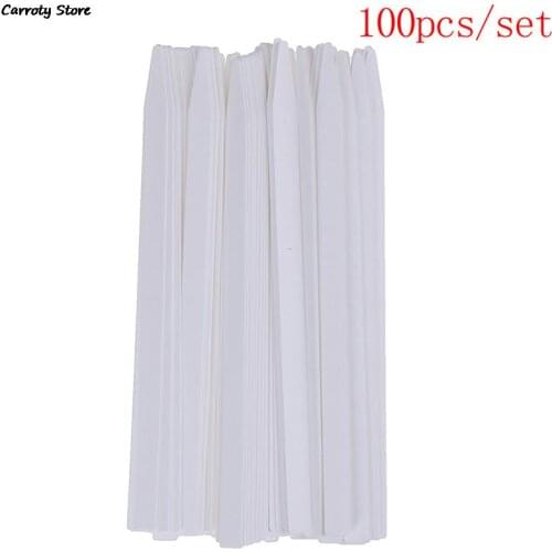 100 PCS 137*7mm Perfume Essential Oils Test Strips Aromatherapy Fragrance Paper Strips Perfume Oils Paper Testing Strip