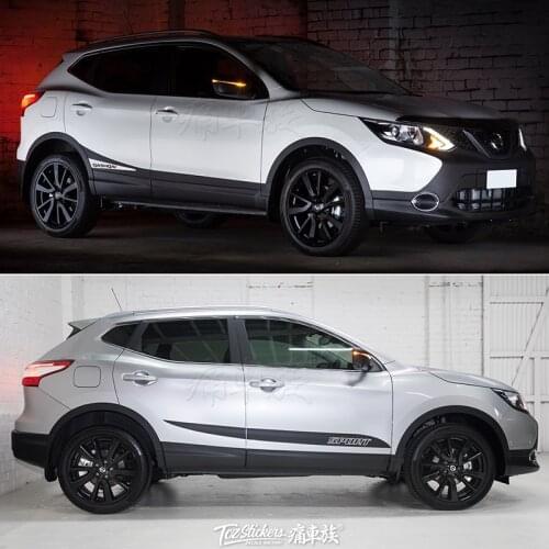 2 Pcs Jdm Car Stickers Autocollant Voiture Custom Stickers Car Adesivos For Nissan Qashqai 2019 Exterior Parts Car Accessories