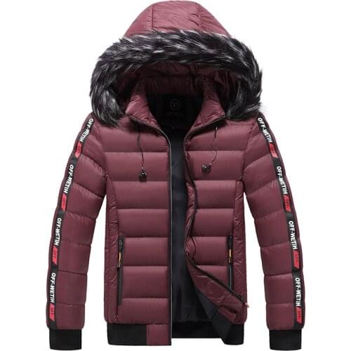 2021 Winter Padded Jacket Mens Jacket Mens Winter Clothes Korean Version of The Trend Handsome Winter Down Padded Jacket Men