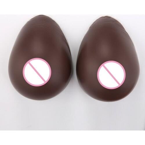 2800g/Pair GG Cup Siliconee Breast Forms Waterdrop Shape Soft Touch Feeling Fake Boobs False Chest Enhancer For Crossdresser