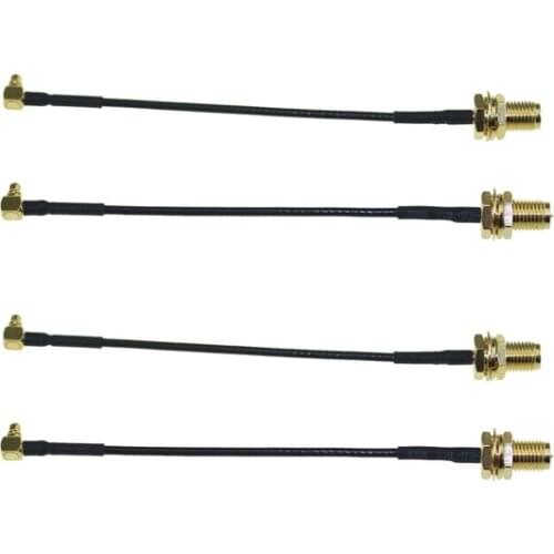 New Original MMCX To SMA Female Adapter Connector Cable Wire 70mm For PandaRC VT5804 PRO V2 Photography FPV Drone Parts