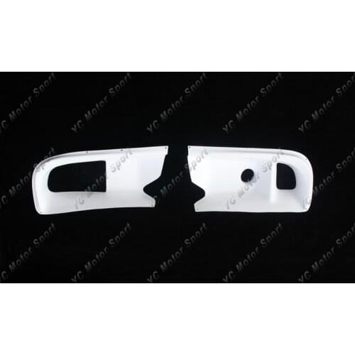 Car Accessories FRP Fiber Glass RA Style Air Duct 2pcs Fit For 2006-2007 Evolution EVO 9 Front Bumper Air Duct Vent