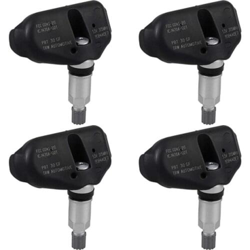4X Tire Pressure Sensor TPMS 06421-S3V-A04 315MHZ For Honda Odyssey Pilot 2005 2006 2007 2008