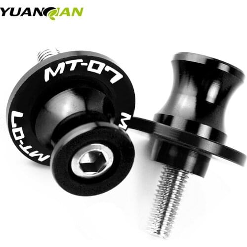 For Yamaha MT-07 FZ-07 MT07 FZ07 TRACER 2013 2014 2015 2016 2017 2018 Motorcycle accessories Swingarm Spools slider stand screws