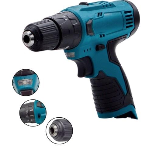 12V Electric Drill Rechargeable Lithium Battery Two Speed Electrical Cordless Screwdrivers Power Tools For Bosch 12V Battery