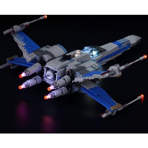 LED light up kit for 75102 /75149 Compatible with 05029 05004 X-wing fighter blocks set (only light included )