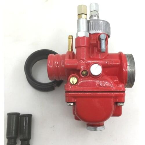 Sherryberg RED new carburetor carb from Dellorto PHBG DS 21PHBG 21mm Racing w plastic cover