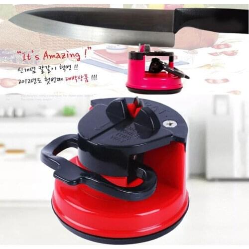 Knife Sharpener Sharpening Tool Easy And Safe To Sharpens Kitchen Chef Knives Damascus Knives Sharpener Suction Kitchen Supplies