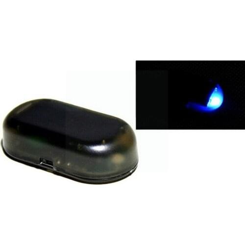 Strobe Signal Security System Universal Flash Warning Simulation Fake Lamp Alarm LED Car Solar Power Light Caution Anti-the C0P6