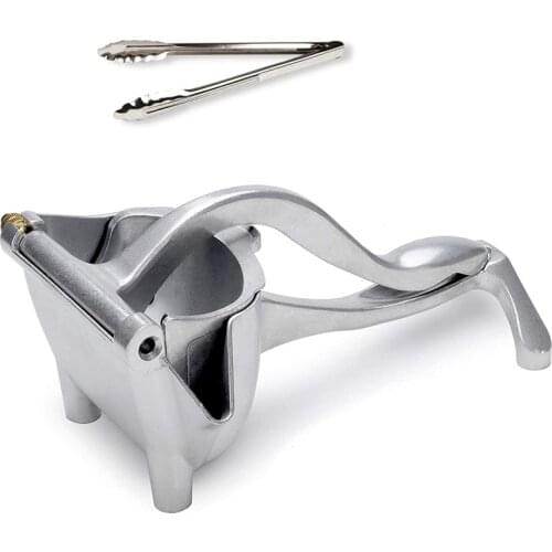 Juice Squeezer Manual Juicer - Handheld Juice Extractor with Food Tong- Great Citrus Squeezer for Juicing, Cocktails