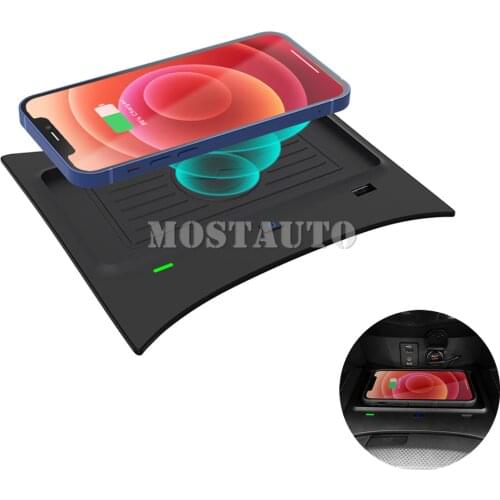 The Phone With QI Wireless Charging For Nissan X-Trail Rogue Wireless Car Charger Phone Fast Charger 2014-2020