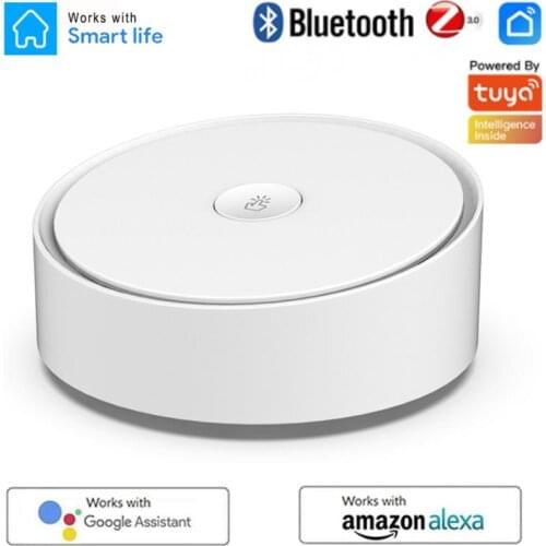 Tuya ZigBee 3.0 Bluetooth Wifi Smart Hub Gateway Bridge Smart Life Voice Remote Control Works With Alexa Google Home Assistant
