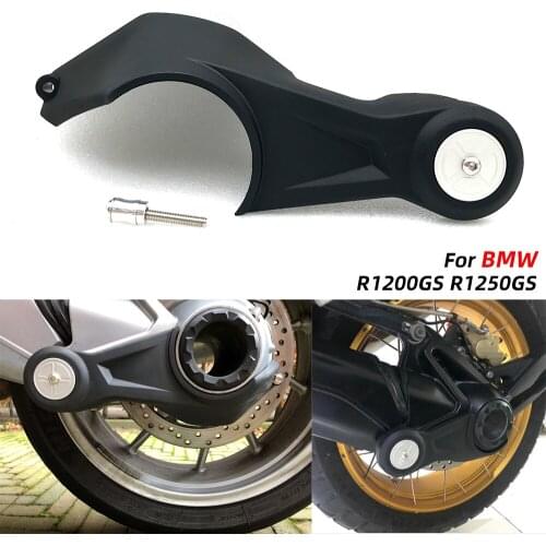 REALZION Motorycle Final Drive Guard Protection Cover For BMW R1200GS LC ADV R 1200 RT R1200 GS R1250 Adventure R1250GS 2019