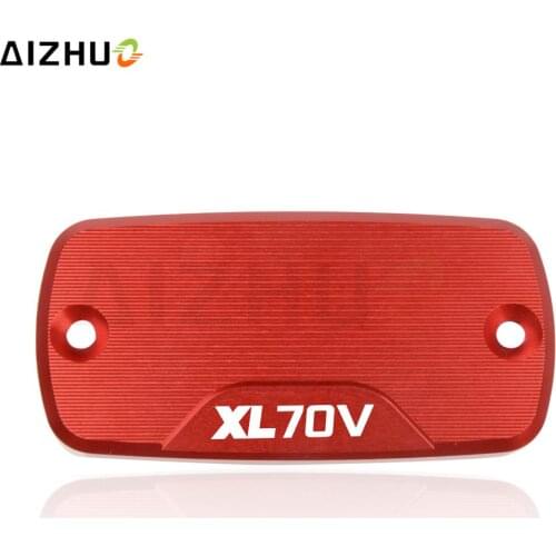 XL70V Accessories Motorcycle Front Brake Fluid Reservoir Tank Cap Cover FOR HONDA XL 70V XL70 V 2006-2014 2013 2012 2011 2010