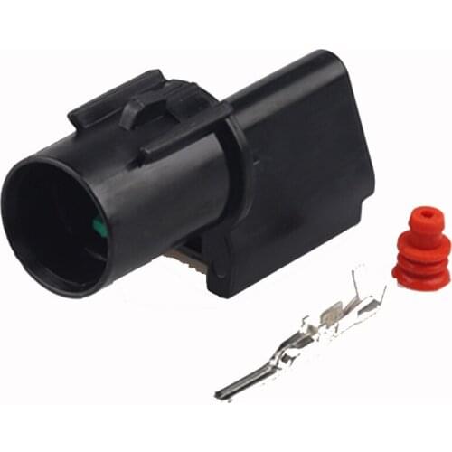 5/10/20/50/100sets 1pin auto Kum Air conditioning compressor cold air pump plug cable waterproof connector PK503-01020