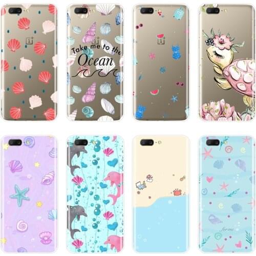 Phone Case For OnePlus 6 6T 5 5T 3 3T Silicone Soft Turtle Ocean Sea Animal Heart Back Cover For One Plus 6 6T 5 5T 3 3T Case