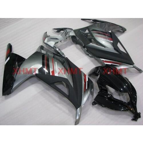 For Kawasaki Zx300r 2013 - 2015 Motorcycle Fairing for Kawasaki Zx300r 2014 Fairing EX300 2014 Silver Grey Black Fairing Kits
