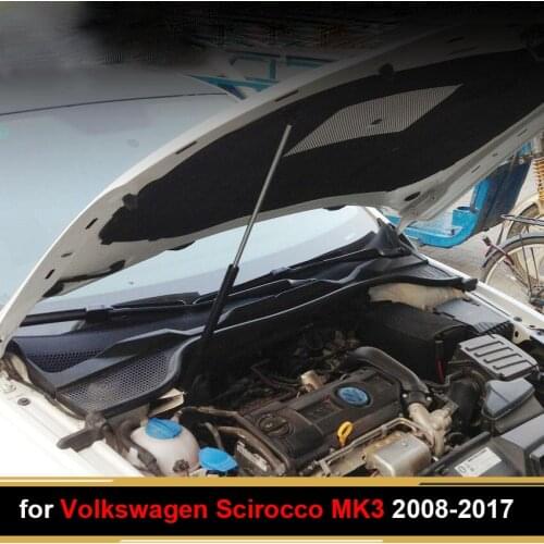 For Volkswagen Scirocco 2008-2017 2x Auto Front Hood Bonnet Modify Gas Struts Lift Support Shock Damper Absorber
