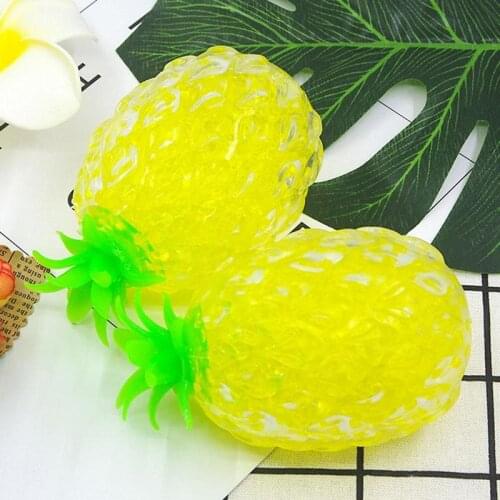 Fidget Toys 1Pcs Pineapple Decompression Vent Ball Anti-Anxiety Toys for Children Squishy Funny Squeeze Toy Relief Ball