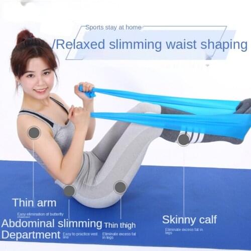 Latex Yoga Elastic Band Stretch Band Tension Piece Resistance Band Tension Rope Fitness Tension Band