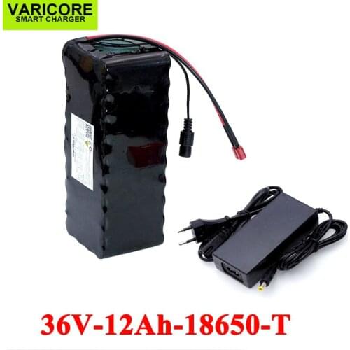 36V 12Ah 10Ah 8ah 18650 Lithium Battery pack 800W E-bike Motorcycle Electric Car Bicycle Scooter with BMS + 42v 2A Charger
