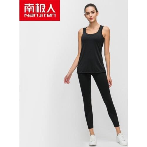 NANJIREN Lingerie Women Underwear Set One-Piece Loose Wire Free Solid Color Seamless Breathable Nylon Jacquard Exercise Bra