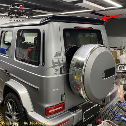 New w464 g63 front bumper trim cover g class 2019 g63 W463A carbon addon parts