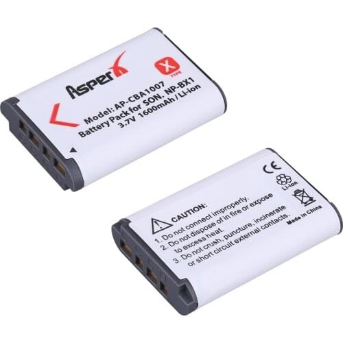 NP-BX1 NPBX1 Camera Battery Pack for Sony FDR-X3000R RX100 RX100 M7 M6 AS300 HX400 HX60 WX350 AS300V HDR-AS300R