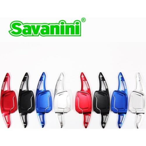 Savanini Aluminum Steering Wheel Shift Paddle Shifter For New Audi A6 A7 A8 2019
