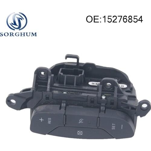 Grey Steering Wheel Cruise Control Switch 15276854 For Buick