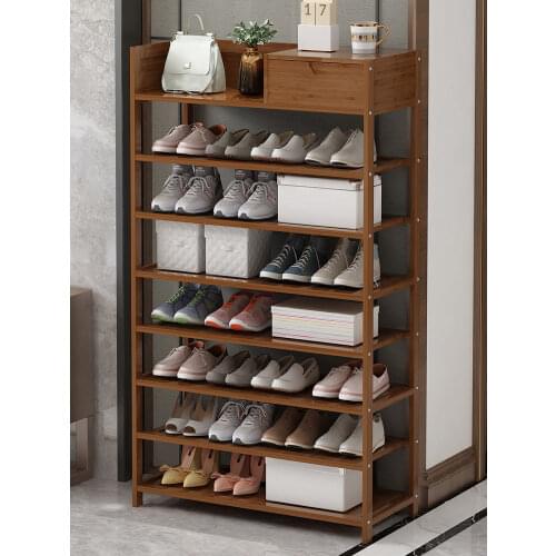 Shoe Rack Home Indoor Beautiful Simple Door New 2020 Popular Multi-Layer Dustproof Net Red Shoe Cabinet Storage Fantastic