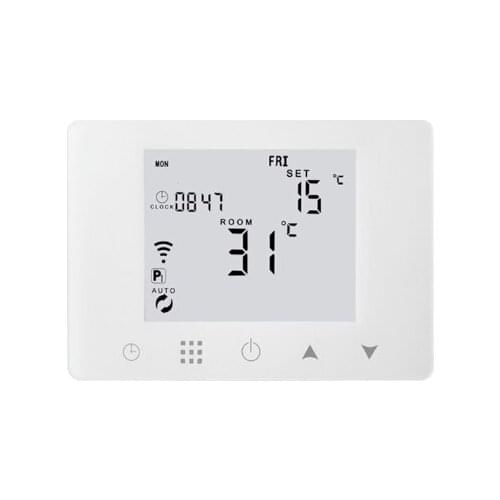 WiFi Smart Thermostat Wall-Hung Electric Underfloor Heating Temperature Controller Work with Alexa Google Home