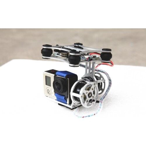 Super Lite version (only 160G) Brushless Camera Gimbal w/Motors & Controller RTF for DJI Phantom Gopro3 2FPV Aerial Photography