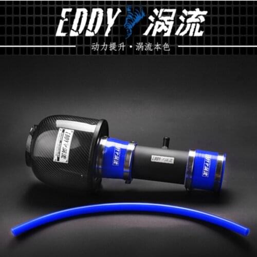 EDDY Intake System Air Intake Pipe & Carbon Fiber Air Filter for Volkswagen Magotan 1.4T VW 2010-2014 Car Engine Parts
